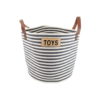 Cotton Rope Pet Toy Storage Basket - Image 2