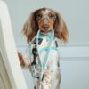 Bee Sassy' Dog Fabric Leash - Image 5